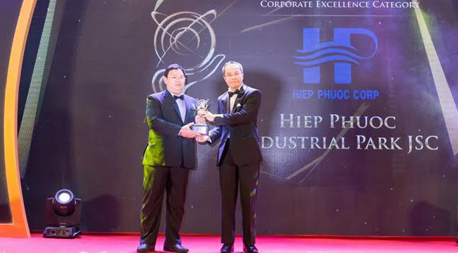 Công ty Cổ phần Khu công nghiệp Hiệp Phước được vinh danh Doanh nghiệp xuất sắc Châu Á 2018